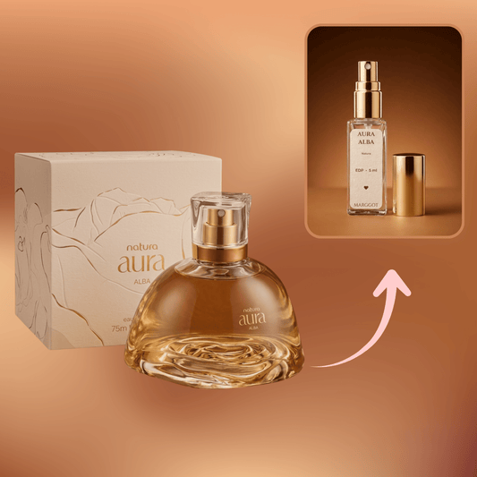 Decant Aura Alba - Natura - Marggot Perfumaria