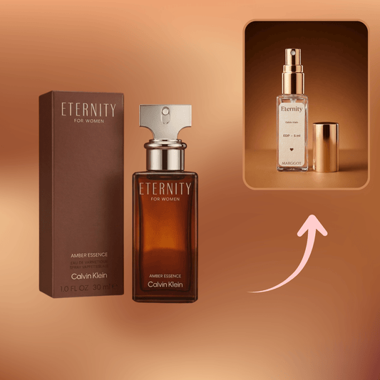 Decant Eternity Amber Essence Eau de Parfum - Calvin Klein - Marggot Perfumaria