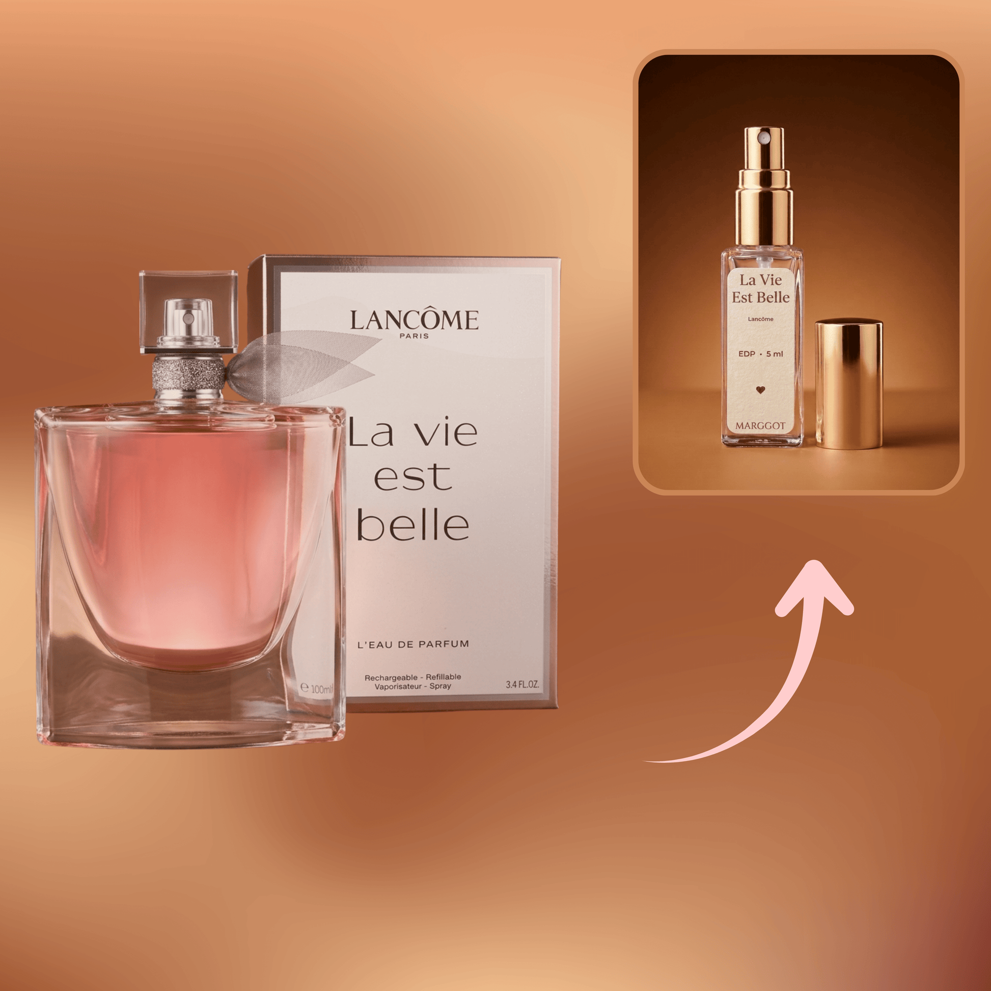 Decant La Vie Est Belle Eau de Parfum - Lancôme - Marggot Perfumaria